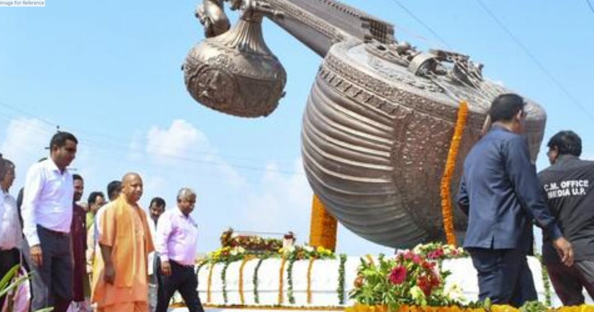 UP CM Yogi Adityanath inaugurates spectacular 'Lata Mangeshkar Chowk' in Ayodhya